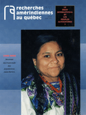 Recherches amérindiennes au Québec, v. XXIV, no 04, 1994
